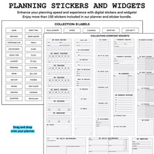 Digital Planner 2026 + 150 Planning Stickers + 6 Gifts 🎁