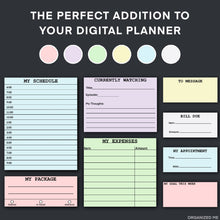 Everyday Planning Widgets (7 Colors)