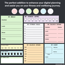 Fitness and Wellbeing Widgets (7 Colors)